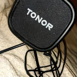 perfect condition, selling due to not being in use anymore. clear sound but unfortunately I just don't use it. it's a very good microphone. little dusty due to Being in storage but will clean off dust once the item is bought, so it'll be ready to use.

TONOR USB Microphone, Cardioid Condenser Computer PC Mic with Tripod Stand, Pop Filter, Shock Mount for Gaming, Streaming, Podcasting, YouTube, Twitch, Discord, Compatible with Laptop Desktop, TC30

OPEN to Decent offers 