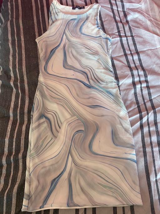 Buy & Sell Hampshire Rushmoor - Photos for Blue Marble Swirl Bodycon Dress