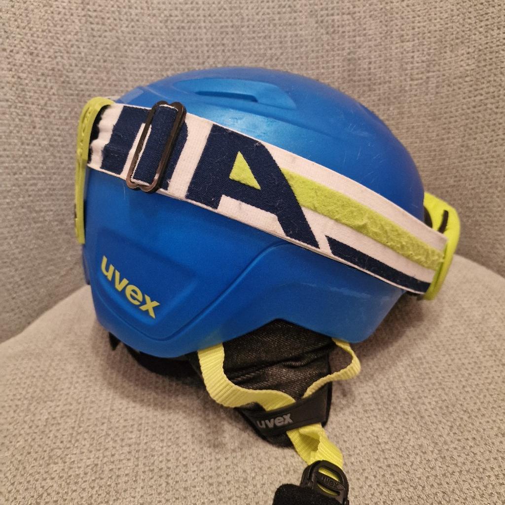 Uvex Ski Helm Größe 46-50
Skibrille gratis dazu.