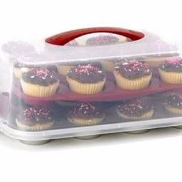 ONEIDA 3PC CUPCAKE PAN, TRAY AND COVER CARRIER

🔴 OPEN TO REASONABLE OFFERS - SILLY OFFERS WILL BE IGNORED 🔴

BAKE & TAKE HOLDS 24 CUPCAKES

IDEAL FOR PICNICS AND CLASSROOM PARTIES

DURABLE PLASTIC COVER FOR FRESHNESS AND TRAVEL

CONVENIENT EASY CARRY HANDLE

SNAP TIGHT LOCKING MECHANISM FOR SECURE TRANSPORT. USED A COUPLE OF TIMES ONLY AND IN ORIGINAL BOX - EXC CONDITION. 

*** IF YOU CAN SEE THE LISTING – ITEM IS STILL AVAILABLE ***

ADVERTISED ON OTHER SELLING SITES. CASH ON COLLECTION, NO RETURNS, NO REFUNDS OR COURIER COLLECTIONS & DELIVERY IS NOT POSSIBLE. NO RESERVE (HOLDING) - FIRST TO COLLECT ASAP,  NO TIME WASTERS!!
