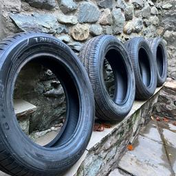 Four tyres (155 65 R14’s), two of them Toyo Nanoenergy 3’s, one Laufenn G Fit EO+ and a Rotalla. Can sell individually/as a pair or as the whole set.

£15 each for the Toyo’s (4mm tread)
£20 for the Laufenn (5mm)
£10 for the Rotalla (3mm)