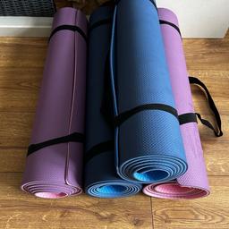 Yoga mats 
Used a few times 
No longer need 
For collection only