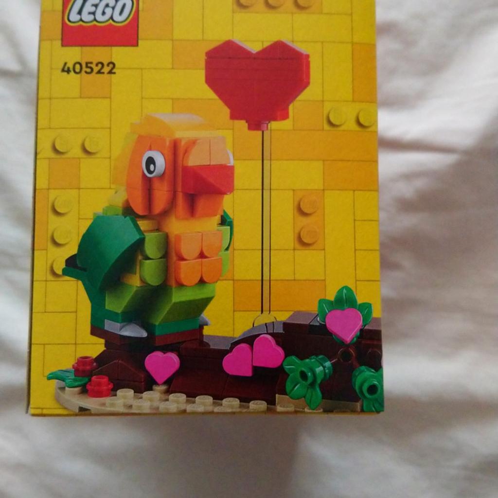 Lego Valentine Lovebirds 40522.
Brand new never opened, factory sealed.
Sold as seen, collection only.
Please check out my other listings too as I have lots of other items for sale.
Collection from B68