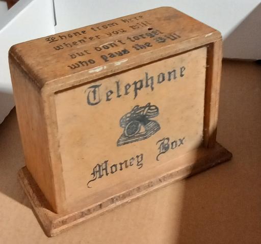 Buy & Sell Merseyside Saint Helens - Photos for vintage wooden telephone money box