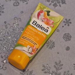 Verkaufe Balea Handcreme Fruity Harmony sanfte Pflege mit dem Duft nach süßer Pitaya und Cocosmilch für trockene Hände