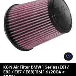Air filter like new
Fits bmw 116i plus more models
I paid £70 for it
