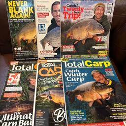 - All in excellent condition 
- Mixed bundle of 6 x Backdated magazines … Nov 2009, Jan 2012, March 2013, Sept 2015, Sept 2019, Dec 2015
- Thick magazines full of interesting articles etc on carp fishing
- NO OFFERS THANKYOU