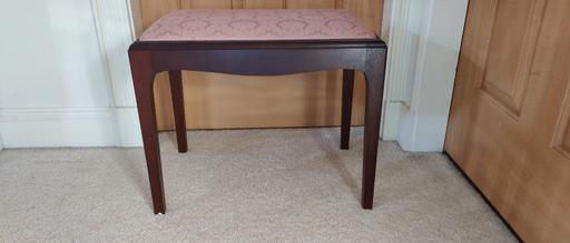 Buy & Sell Lincolnshire South Holland - Photos for Stag Minstral Dressing Table stool. Ex Cond.