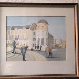 Beautiful watercolour by Liz Fielding.
Frame size is approx 18.5 inches wide by 16.5 inches high.
Absolute bargain for only £50.00 or best offer for quick sale.
Collection from L22 area or can deliver for fuel costs.