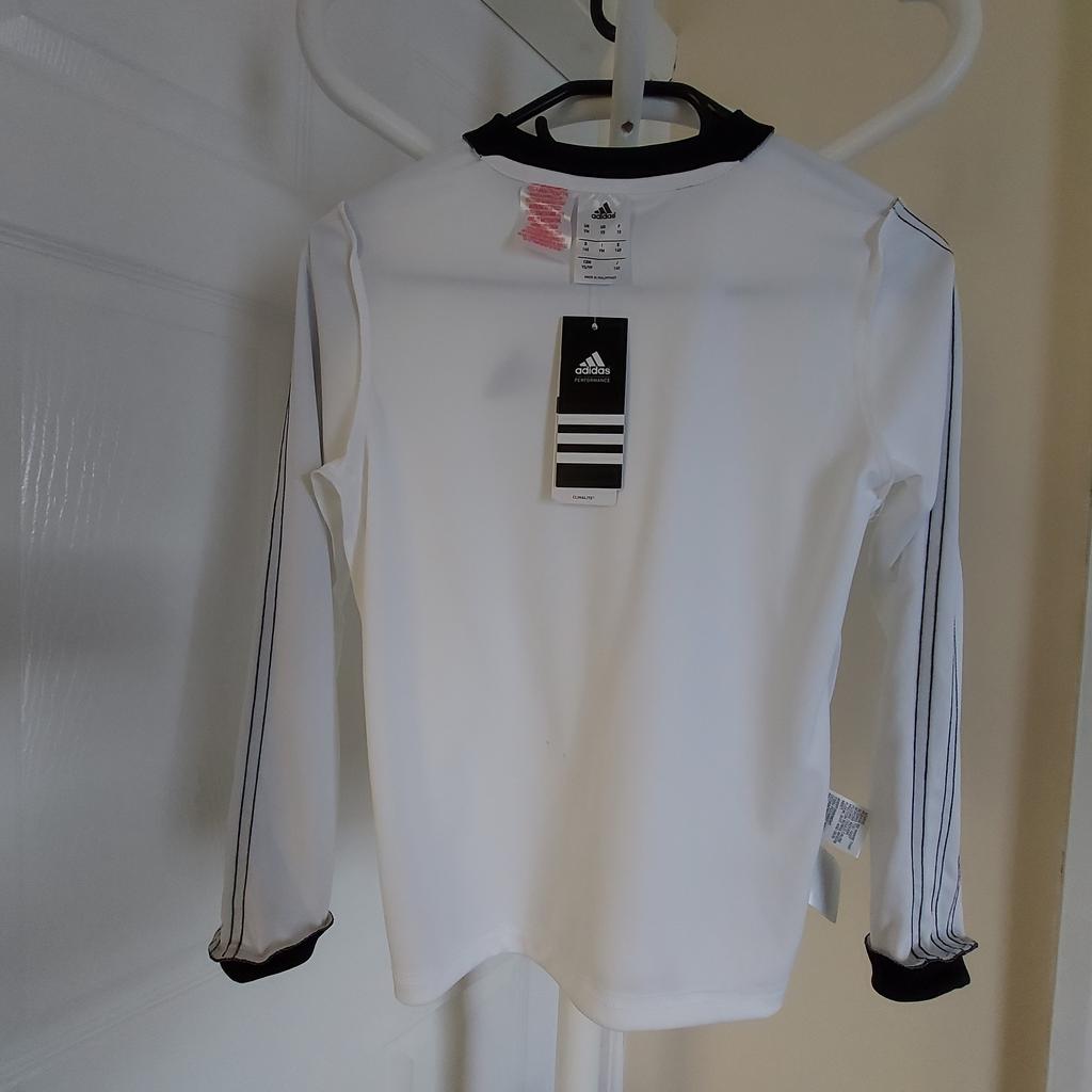 T-Shirt “Adidas“Performance

 Clima Lite Football Jerseys Maillot

White Black Colour

New With Tags

Actual size: cm

Length: 51 cm front

Length: 52 cm back

Length: 33 cm from armpit side

Shoulder width: 33 cm

Length sleeves: 47 cm

Volume hand: 32 cm

Volume bust: 78 cm – 80 cm

Volume waist: 75 cm – 80 cm

Volume hips: 75 cm – 80 cm

Size: YM,10-11 Years (UK) Eur 140 cm, US YS

Main Material: 100 % Recycled Polyester

Made in Philippines