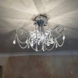 Beautiful BHS chandelier x2
Really stunning lights only selling as changed decor
Excellent condition
£25 for both