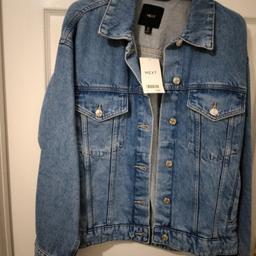 NEXT BRAND NEW WITH TAGS BLUE DENIM JACKET SIZE 10 PICK UP ONLY PLEASE
