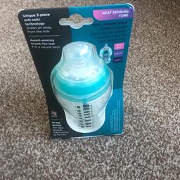 Brand new package of Tommee Tippee colic bottle. Not used at all in the package