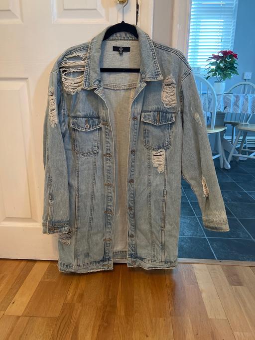 Buy & Sell East London Redbridge - Photos for Worn looking denim coat