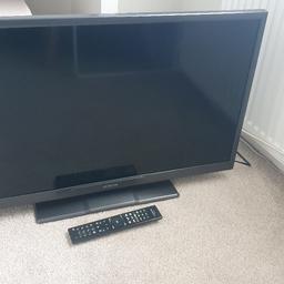 32"tv brought argos
Brilliant condition, all working order as can see on pic. No marks perfect screen an outercase and remote all working

£35ono