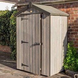 ROWLINSON HERITAGE APEX SHED 4X3
Was £429.99 Now £379.99 1-5 Working Days Delivery

Fine Sawn Vertical Cladding
12mm Tongue & Groove Floor 
Solid Board Rood with Mineral Roofing Felt
(H) 1955mm x (W) 1310mm x (D) 975mm 
Contemporary Wooden Shed
Pre-Painted Grey Wash Paint Finish

please visit our Showroom or online at gardenstreet.co.uk  for more information or message us on Shpock or our Facebook Page Garden Street Showroom ( NOT ON DISPLAY )

Free UK Mainland Delivery On Most Brands
To order please visit our Showroom or order online at gardenstreet.co.uk 
T&C apply Stock/Price Subject To Change 

To keep up to date with the Garden Street Showroom please visit our Facebook Page, Garden Street Showroom & for more information search for Garden Street online

Opening Hours
Monday to Friday: 9:00am - 5:00pm
Saturday & Sunday: 10:00am - 4:00pm

Garden Street
Hampton House
Weston Road
Crewe
Cheshire
CW1 6JS