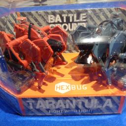 hexbug battle ground tarantula fight with light (BRAND NEW IN FACTORY SEALED BOX)