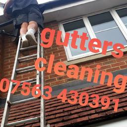 gutters cleaning and sealing services 
give me a call on 07553430391
