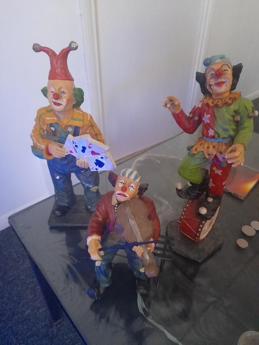 Buy & Sell Essex Thurrock - Essex - Photos for 3 vintage collectable clowns 1960s