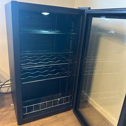 32.5” High 
19” wide 
18.5” deep

In great condition only used a couple of times for storing drinks but we have a larger fridge now. In perfect working order. 

Can deliver if local to Huyton.