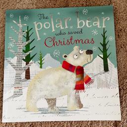 The polar bear who saved Christmas book it’s brand new.