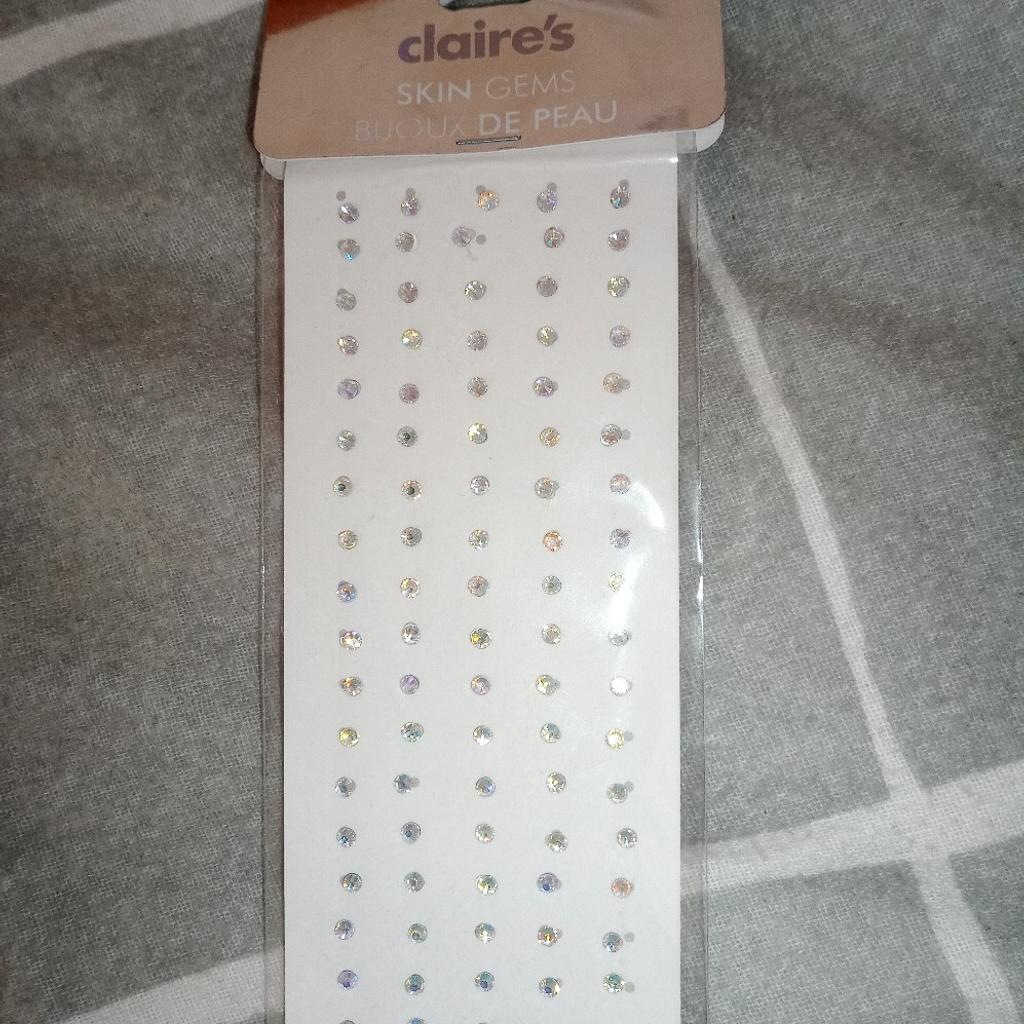 claire's skin gems. perfect for the party season