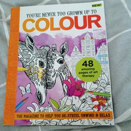 your never too grown up to colour book. perfect for Christmas