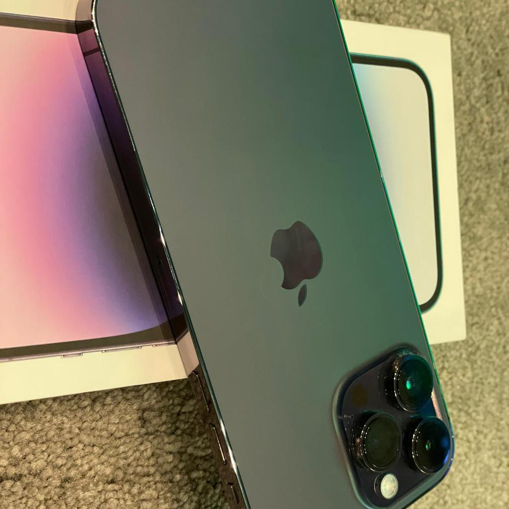 iPhone 14 pro max 256gb
Like new
Warranty till January 2024
With charging cable and box & apple receipt
No time wasters
can meet at public places in Leeds only
any testing viewing is welcome