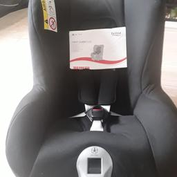 carseat used in grandparents car so little use well looked after
0-4 years old
reclines
forward or rear facing
booklet
newborn insert 