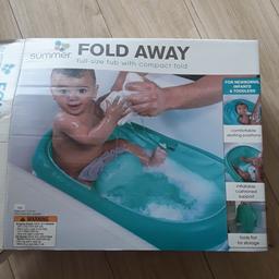 inflatable bathtub excellent condition 
fantastic for holiday 
or flats 
takes a minute to inflate