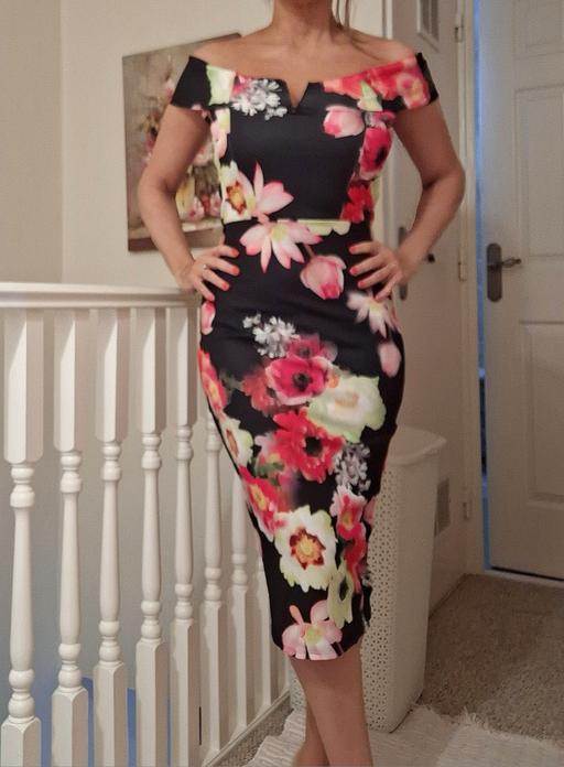 Buy & Sell West Midlands Walsall - Photos for size 8 floral midi pencil dress bardot