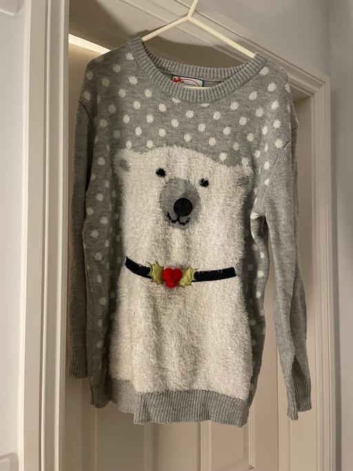 Buy & Sell Windsor and Maidenhead Old Windsor - Windsor and Maidenhead - Photos for Grey polar bear Christmas/winter jumper S