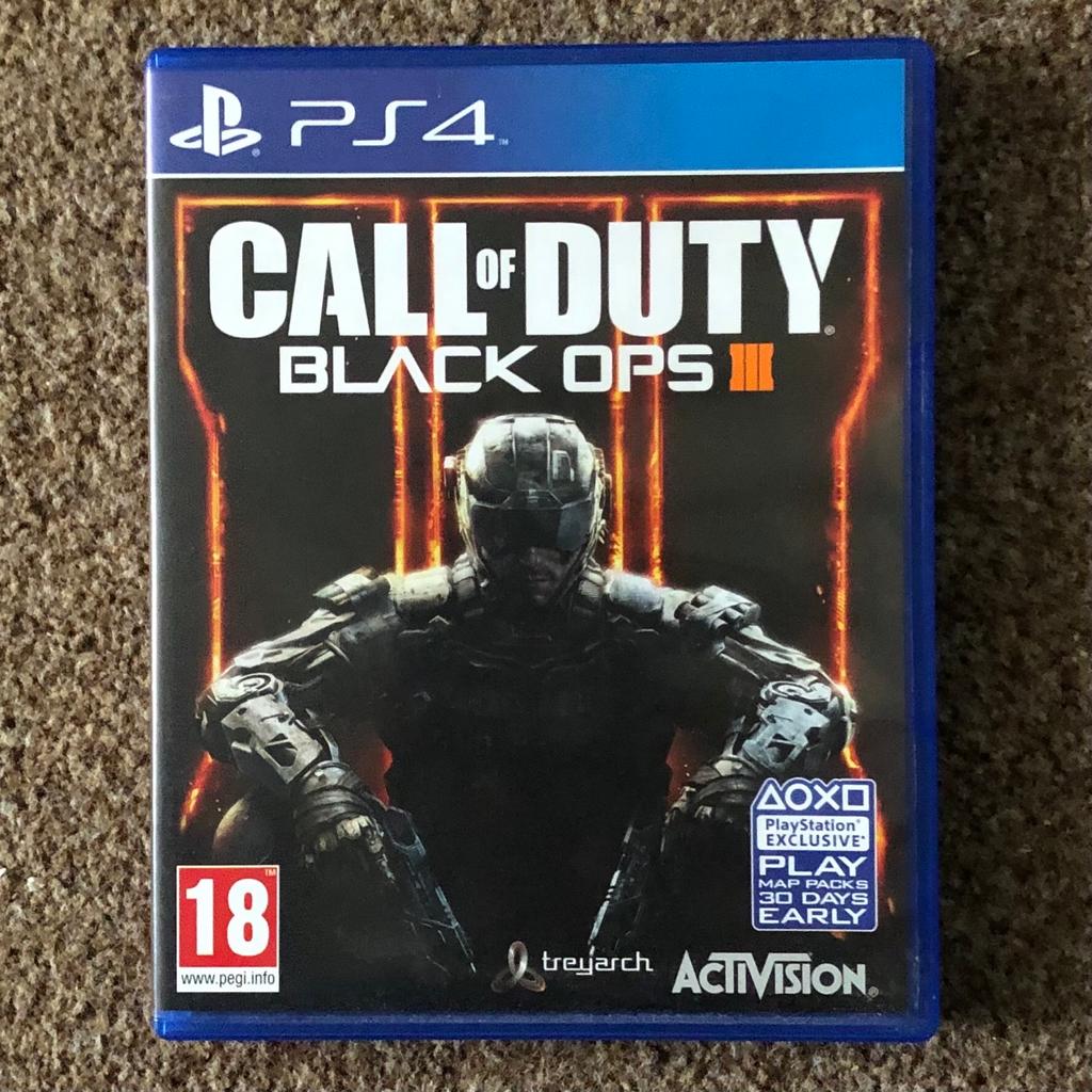 Call of Duty: Black Ops III (Sony PlayStation 4, 2015)

Also playable on PlayStation 5
