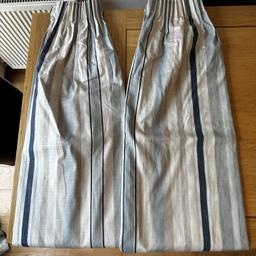 Those pair of Laura Ashley curtains are in pristine condition. No issues. Please see pictures.

Made from 100% cotton

Size: Drop: 136cm X 160cm each

Collection from Sunbury