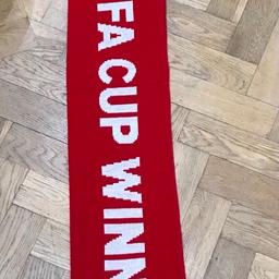 Manchester United FC - 2016 FA Cup Final scarf
New - never worn
From smoke free home

Collection from Whitefield Manchester or buyer to pay postage