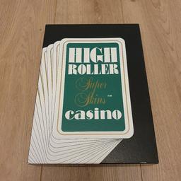New High roller casino card game
For 2 to 8 players better than Christmas tv !!