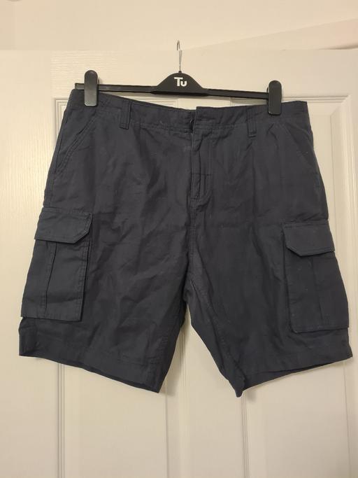 Buy & Sell Nottinghamshire Gedling - Photos for Mens Navy Brave Soul London Cargo Shorts XL