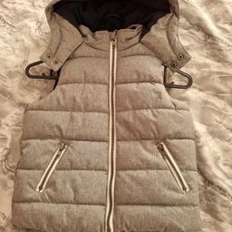 Boys Grey Thick Body Warmer with Hood.
Age 3 yrs
New with Tags