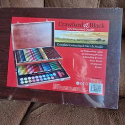 Crawford and black oil painting set sealed unopened.