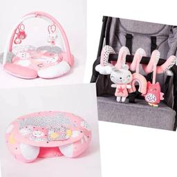 Red Kite Dreamy Meadow Play Set, 
Includes: Play Gym, Sit Me Up & Pram Toy. 

My Daughter Loved Them All, All Clean & From Pet & Smoke Free Home. 

Collection Only B33. £25.