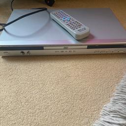DVD player & remote 
Working perfect