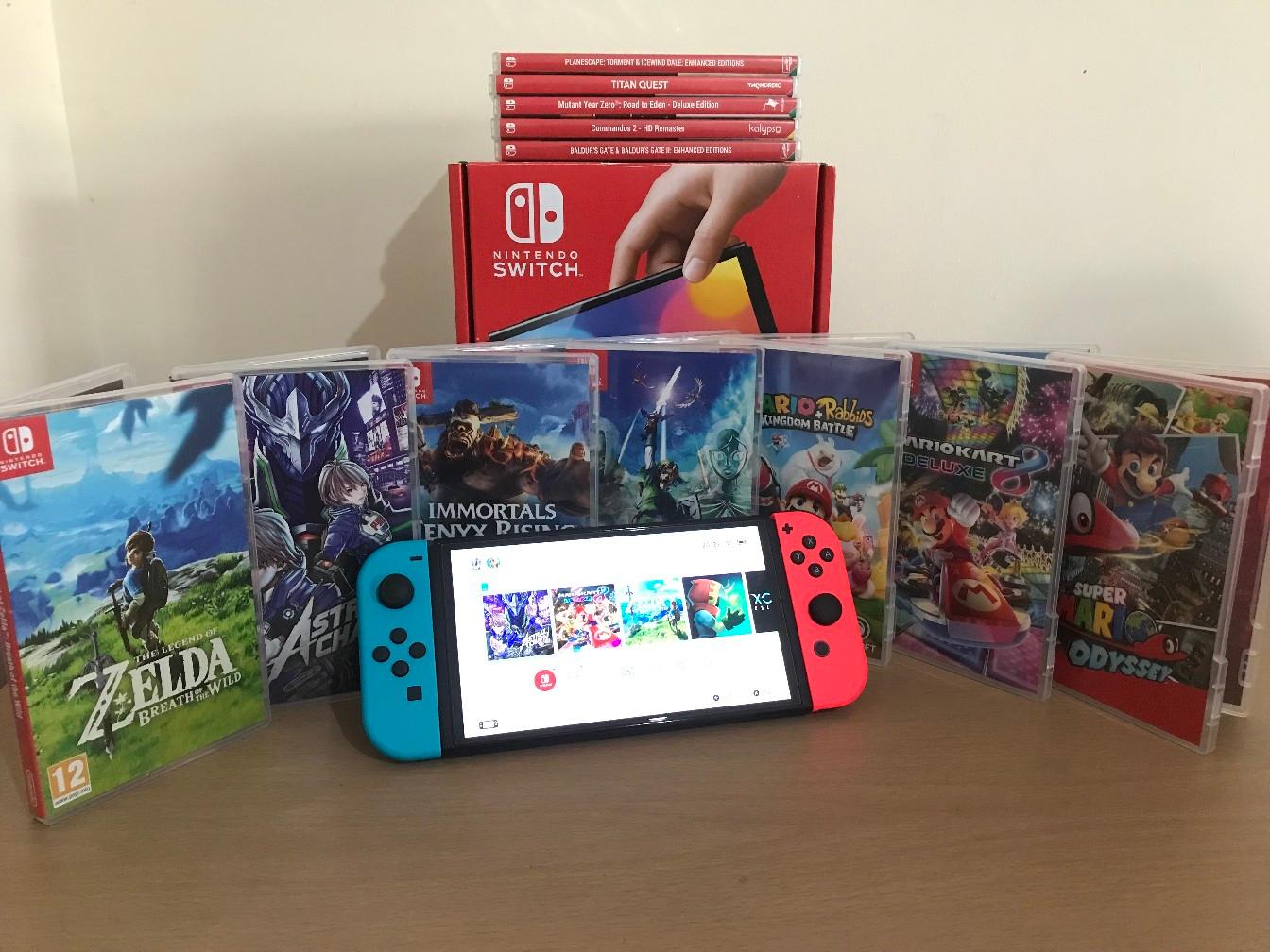 nintendo switch bundle for Sale Gaming Consoles in Shpock