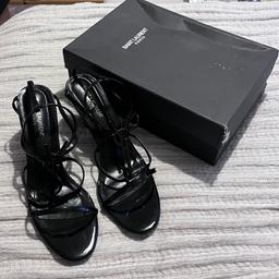 Worn once, in almost perfect condition. gorgeous shoes just don’t reach for them as much.

Comes with shoe box, please note shoe box is a little damaged from transit***

From a smoke-free / pet-free home
