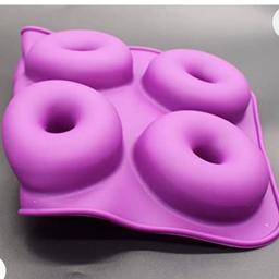 **NEW** Silicon Donut Mould - 6 Tray

These moulds are freezer, oven and dishwasher safe up to temperatures of 230 degrees Celsius. Made from food grade silicon.

Great for Christmas baking, this mould will last a lifetime no trays that rust.

These are £6 on a big online retailer, so grab a bargain at £2 each. I can also do 3 for £5

Collection in person, or postage for extra cost. Please see my other items as always happy to combine postage. Thanks for looking
