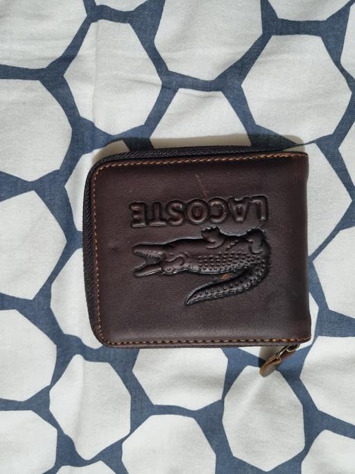 Buy & Sell East London Newham - Photos for lacoste brown leather wallet