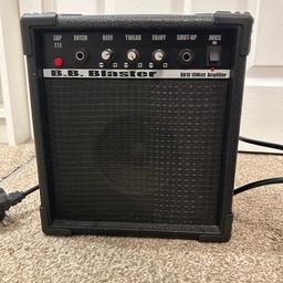Small guitar,not used enough to keep,comes with amp