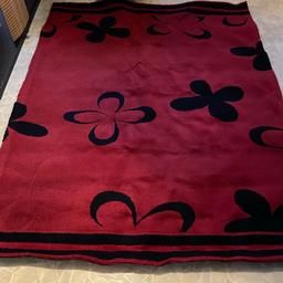 Rot schwarzer Teppich, 100 % Acryl von Ambiente, SauBar Größe 1,40 m mal 1,85 m, sehr schönes rot , ich habe keinen Platz mehr dafür, sehr guter Zustand

FESTPREIS