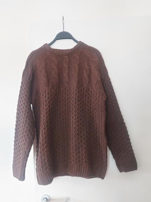 Buy & Sell Surrey Spelthorne - Photos for Unisex knitted brown jumper