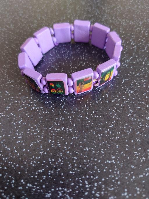 Buy & Sell Leicestershire Charnwood - Photos for Purple rasta bracelet