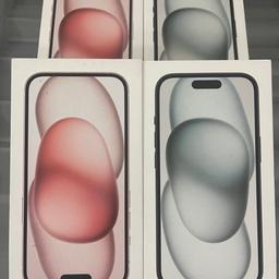 iPhone 15 128gb unlocked 
Pink like new £640
Pink new sealed £680
Black new sealed £700

Buy with confidence from a phone shop all our phones come with warranty and accessories 

01217071234

Open 
Monday to Saturday
11am till 5pm 

Out off hours collection can be arranged please call or text 07944818181

Fone Squad
35 Warwick Road
Solihull 
B92 7HS
If using sat nav only use post code not the door number 

All major debit and credit cards accepted 

Collection only

We also buy iPhones or Samsung’s messages us for prices 07944818181

We also repair phones and tablets 

Please share